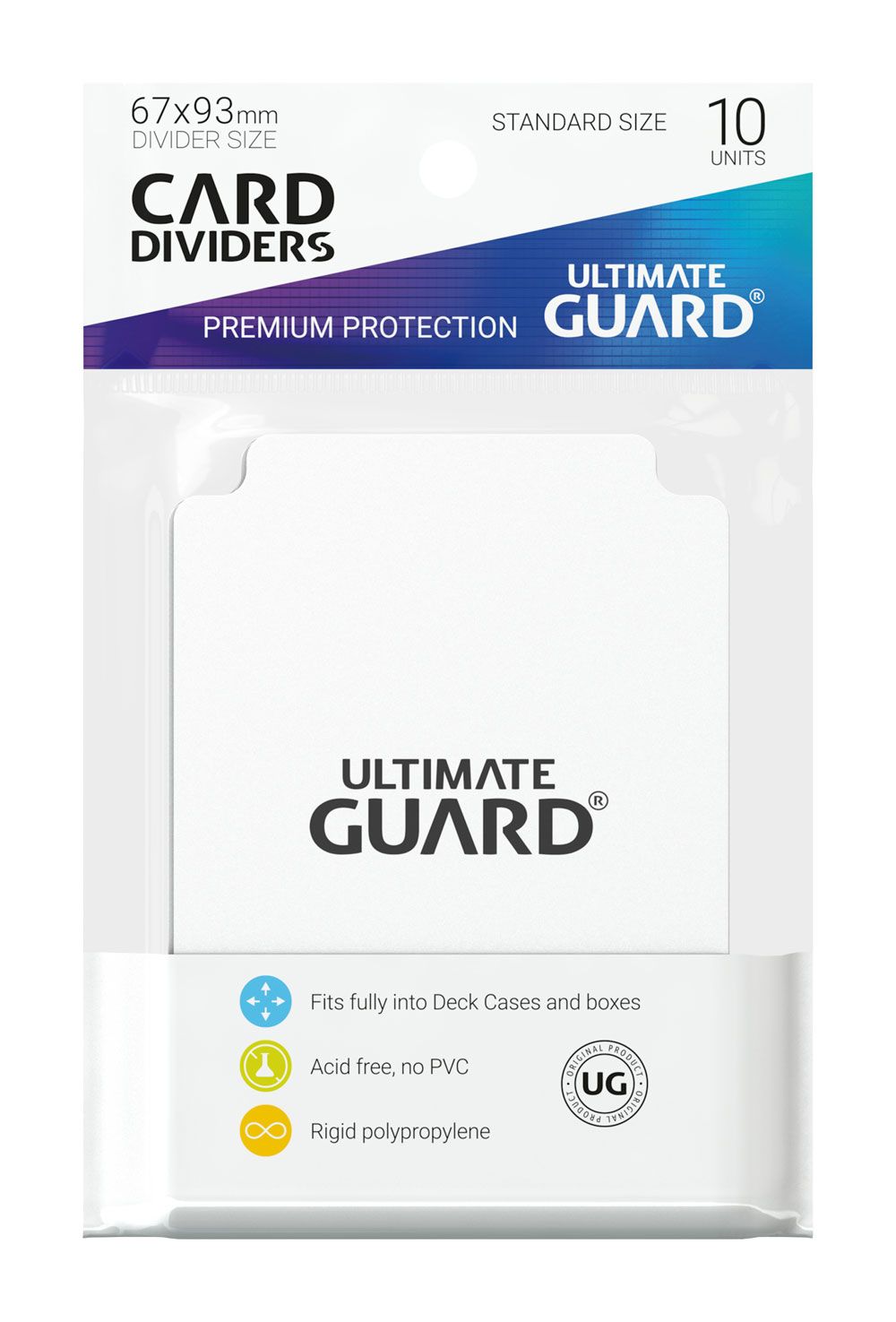 Ultimate Guard Kartenteiler, Standardgröße, Weiß (10)