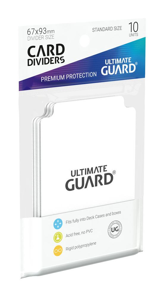 Ultimate Guard Kartenteiler, Standardgröße, Weiß (10)