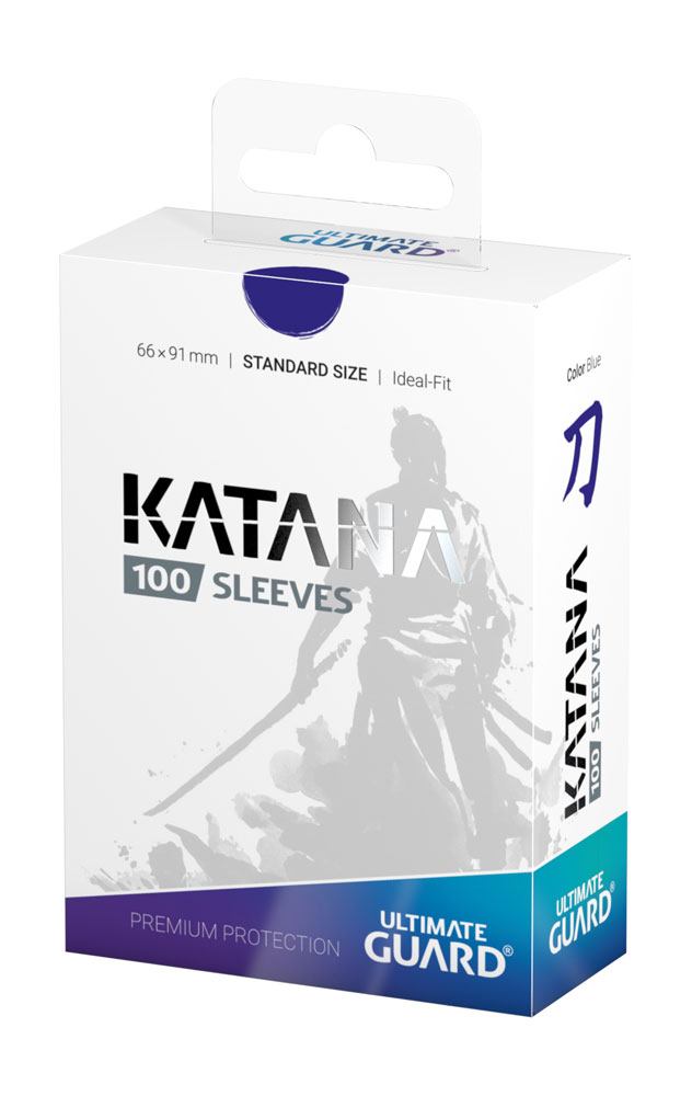 Ultimate Guard Katana-Ärmel, Standardgröße, Blau (100)