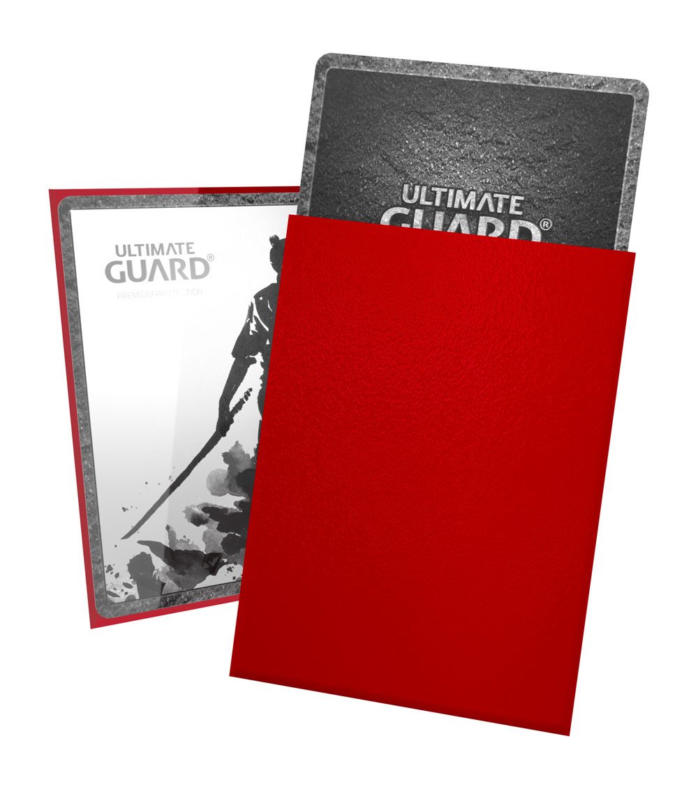 Ultimate Guard Katana-Ärmel, Standardgröße, Rot (100)