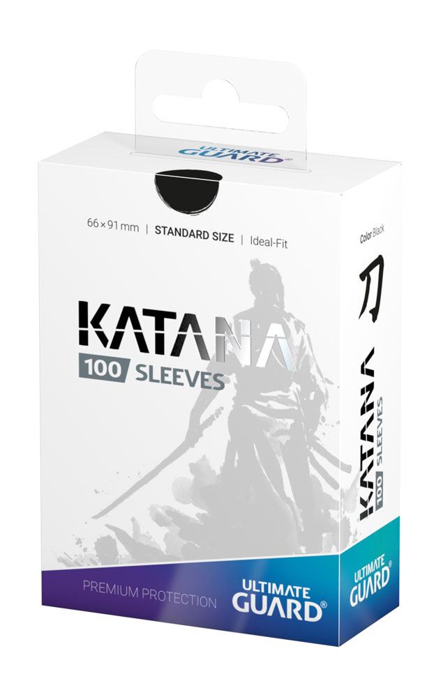 Ultimate Guard Katana-Ärmel, Standardgröße, Schwarz (100)