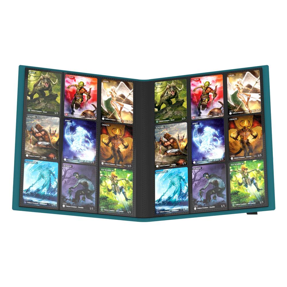 Ultimate Guard Flexxfolio 360 – 18 Taschen, Petrolblau