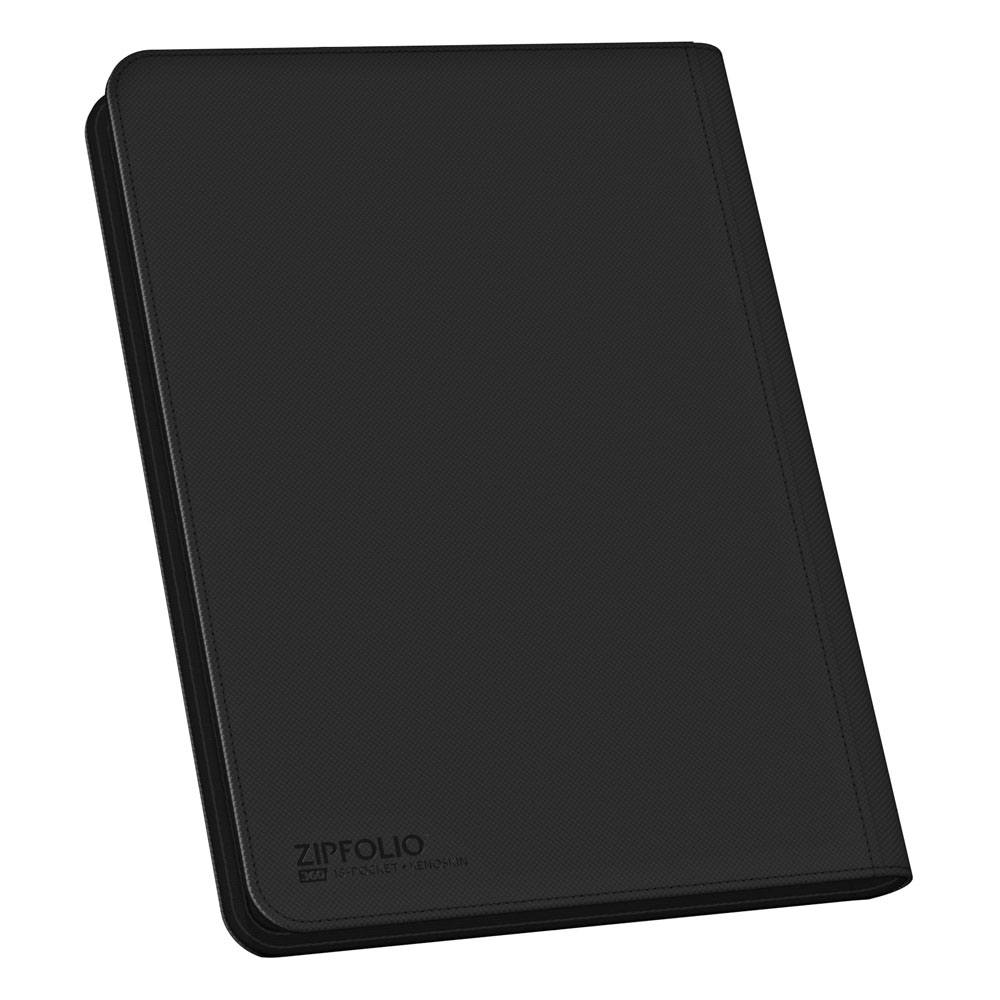 Ultimate Guard Zipfolio 360 – 18-Pocket XenoSkin Schwarz