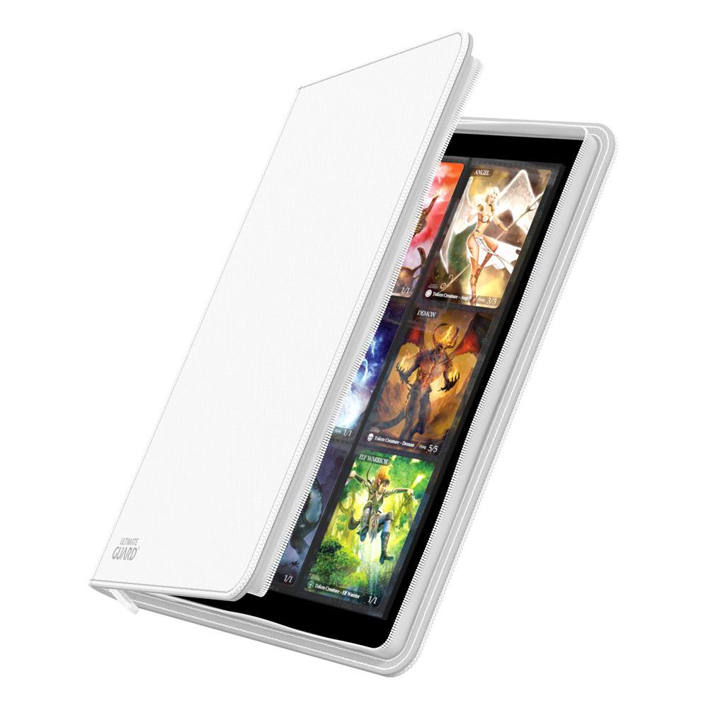 Ultimate Guard Zipfolio 360 – 18-Pocket XenoSkin Weiß