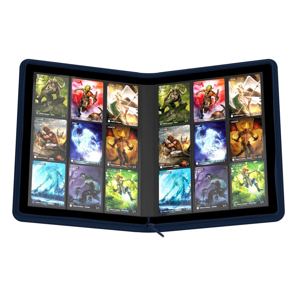 Ultimate Guard Zipfolio 360 – 18-Pocket XenoSkin Blau