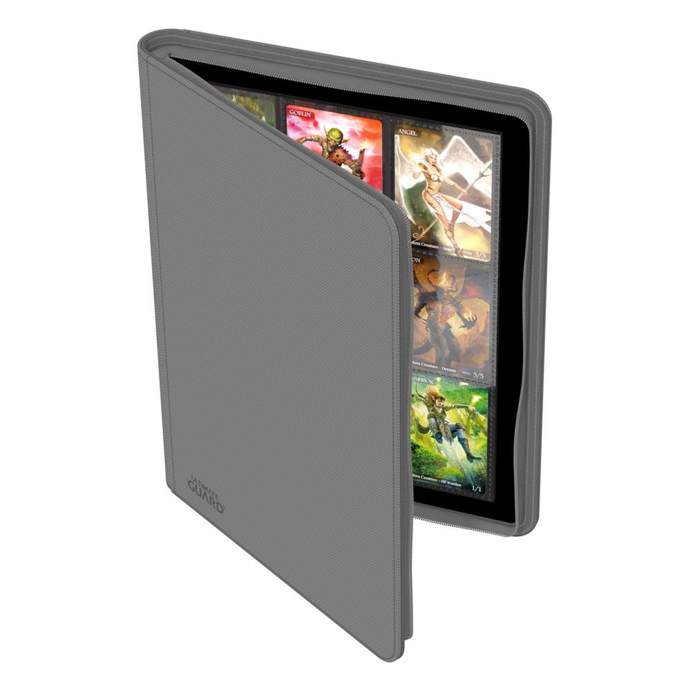 Ultimate Guard Zipfolio 360 – 18-Pocket XenoSkin Grau