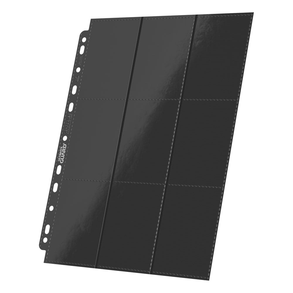 Ultimate Guard 18-Pocket-Seiten, seitlich einladbar, Schwarz (10)