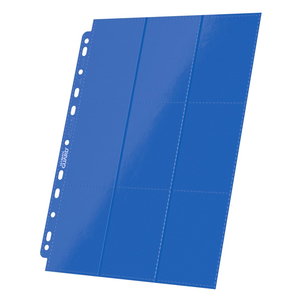 Ultimate Guard 18-Pocket-Seiten, seitlich einladbar, Blau (10)