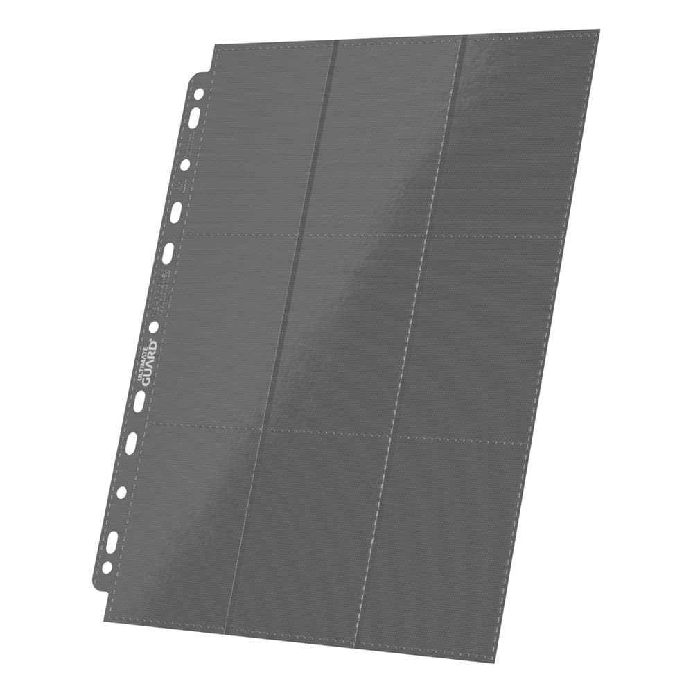 Ultimate Guard 18-Pocket-Seiten, seitlich einladbar, Grau (10)