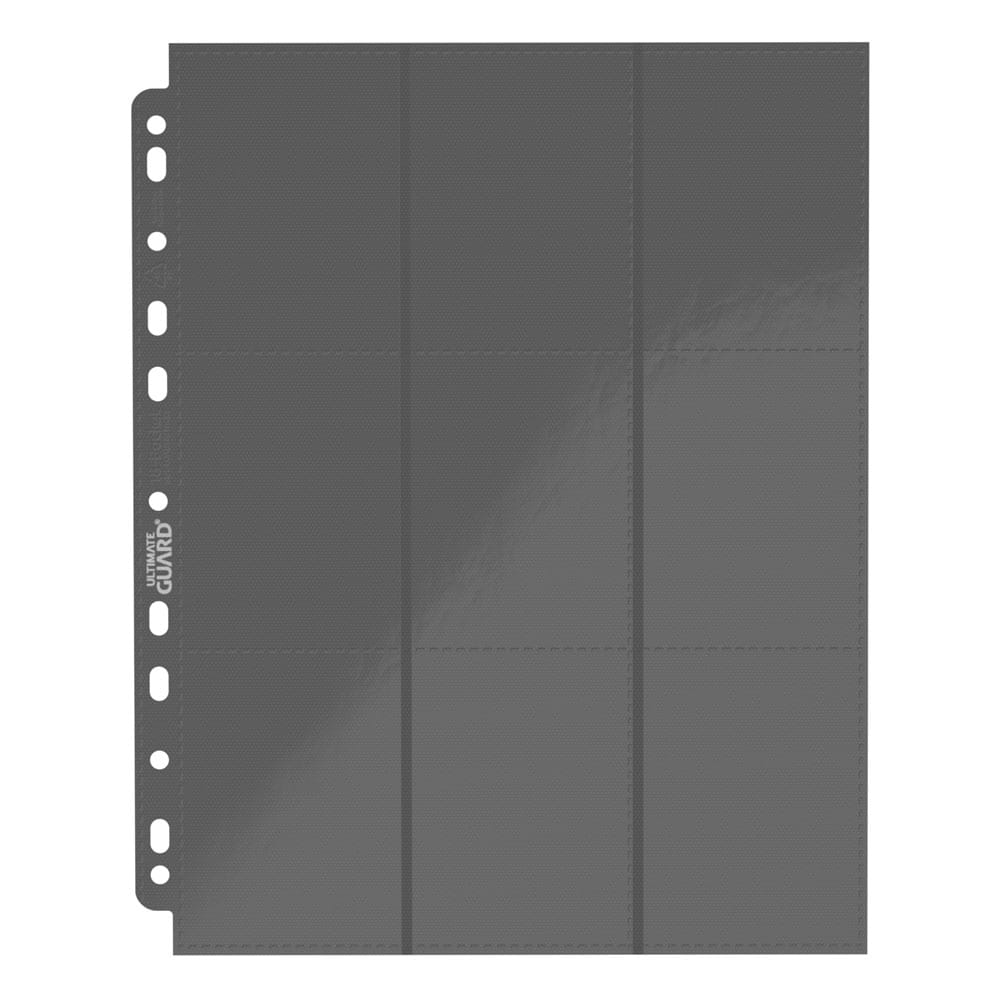 Ultimate Guard 18-Pocket-Seiten, seitlich einladbar, Grau (10)