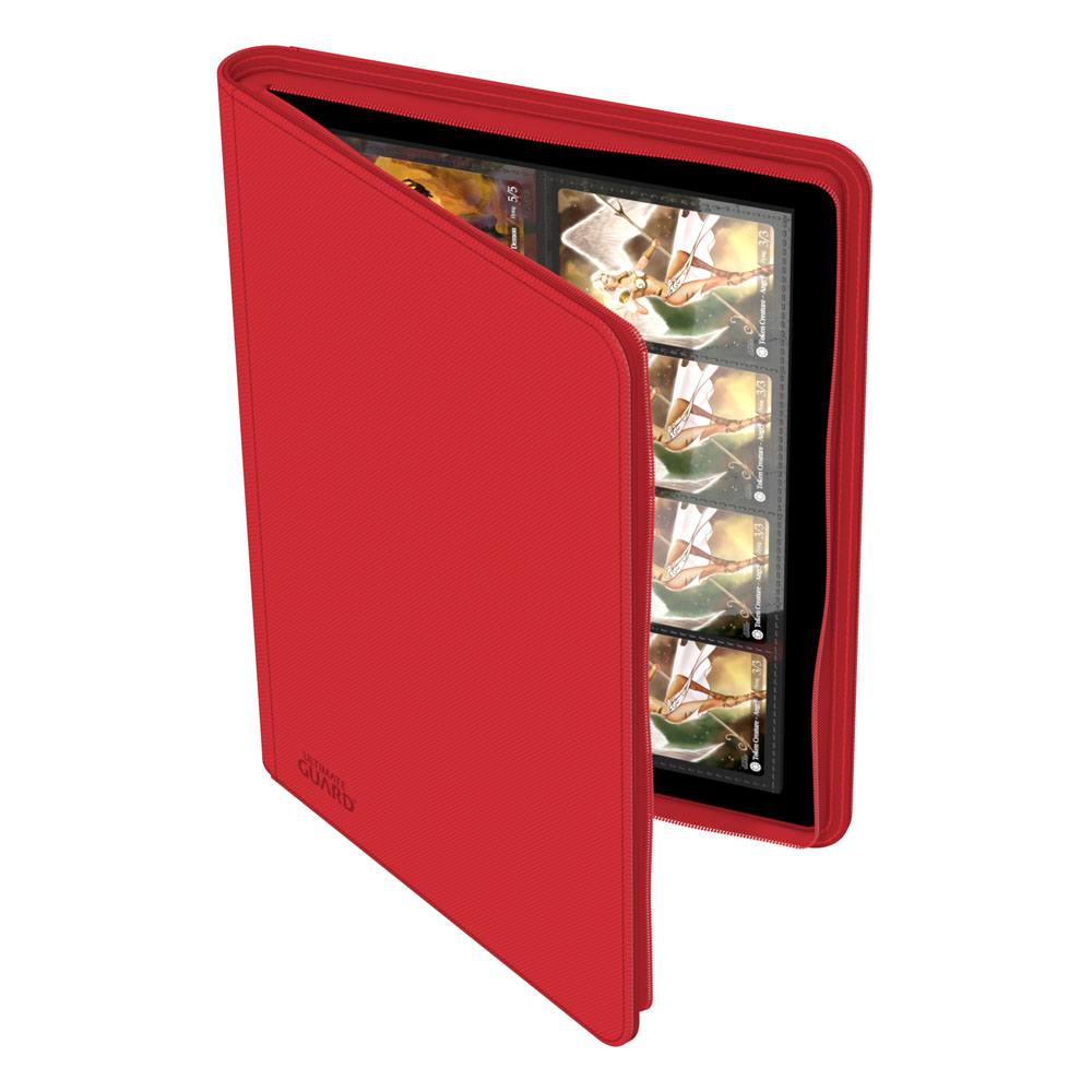 Ultimate Guard Zipfolio 320 – 16-Pocket XenoSkin Rot