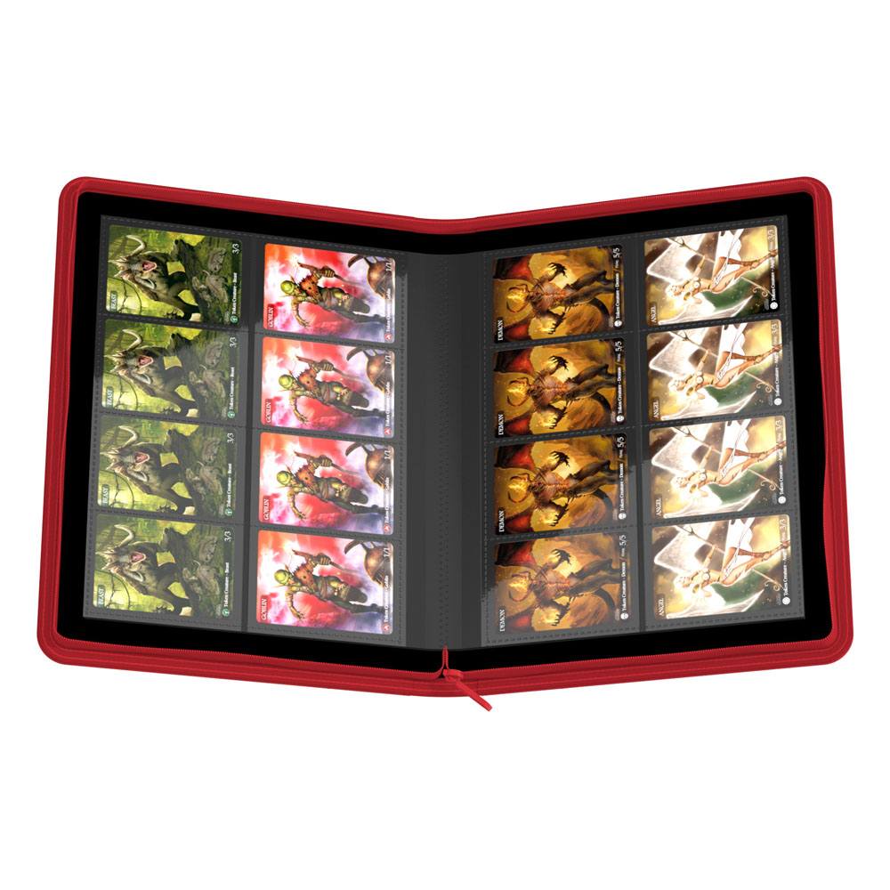 Ultimate Guard Zipfolio 320 – 16-Pocket XenoSkin Rot