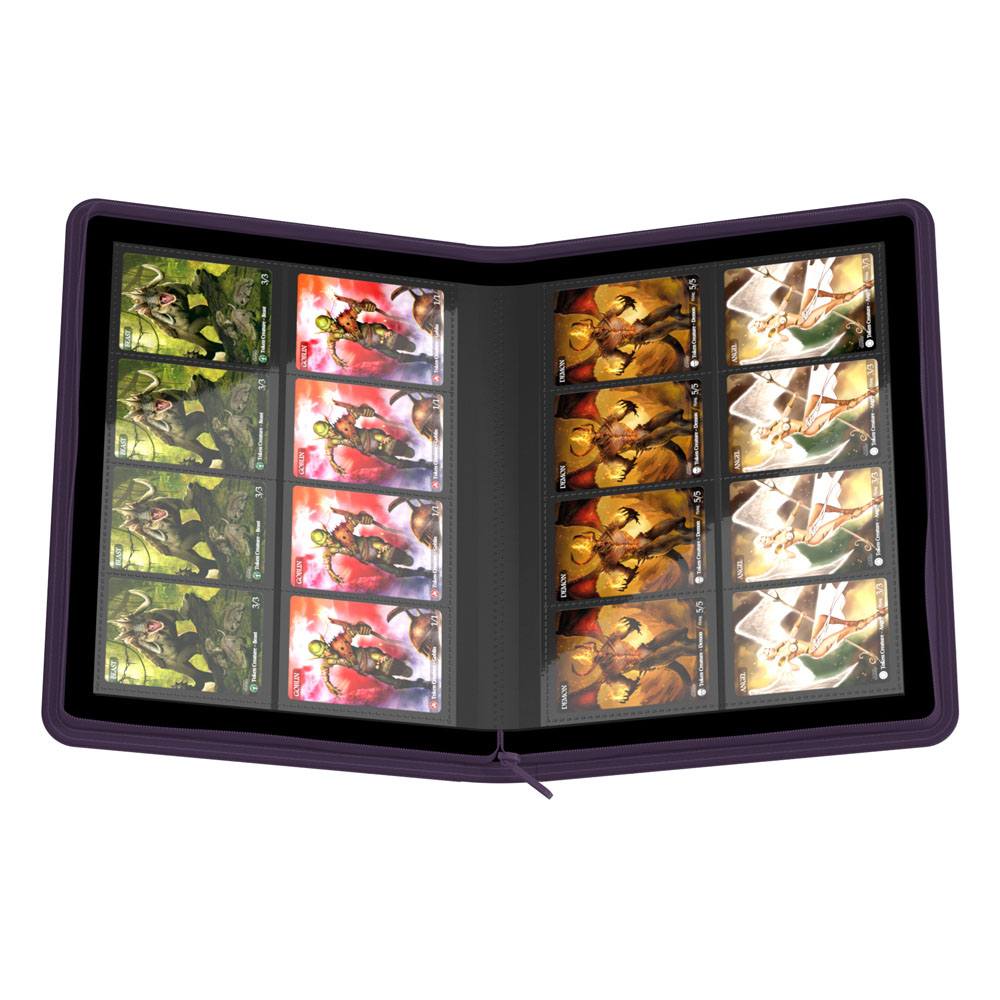 Ultimate Guard Zipfolio 320 – 16-Pocket XenoSkin Lila