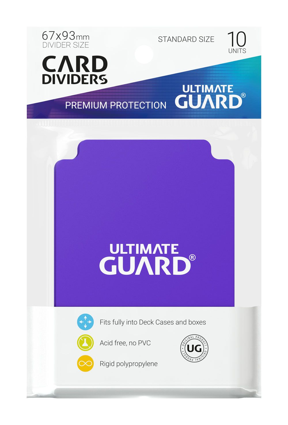 Ultimate Guard Kartenteiler Standardgröße Lila (10)