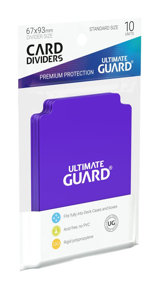 Ultimate Guard Kartenteiler Standardgröße Lila (10)