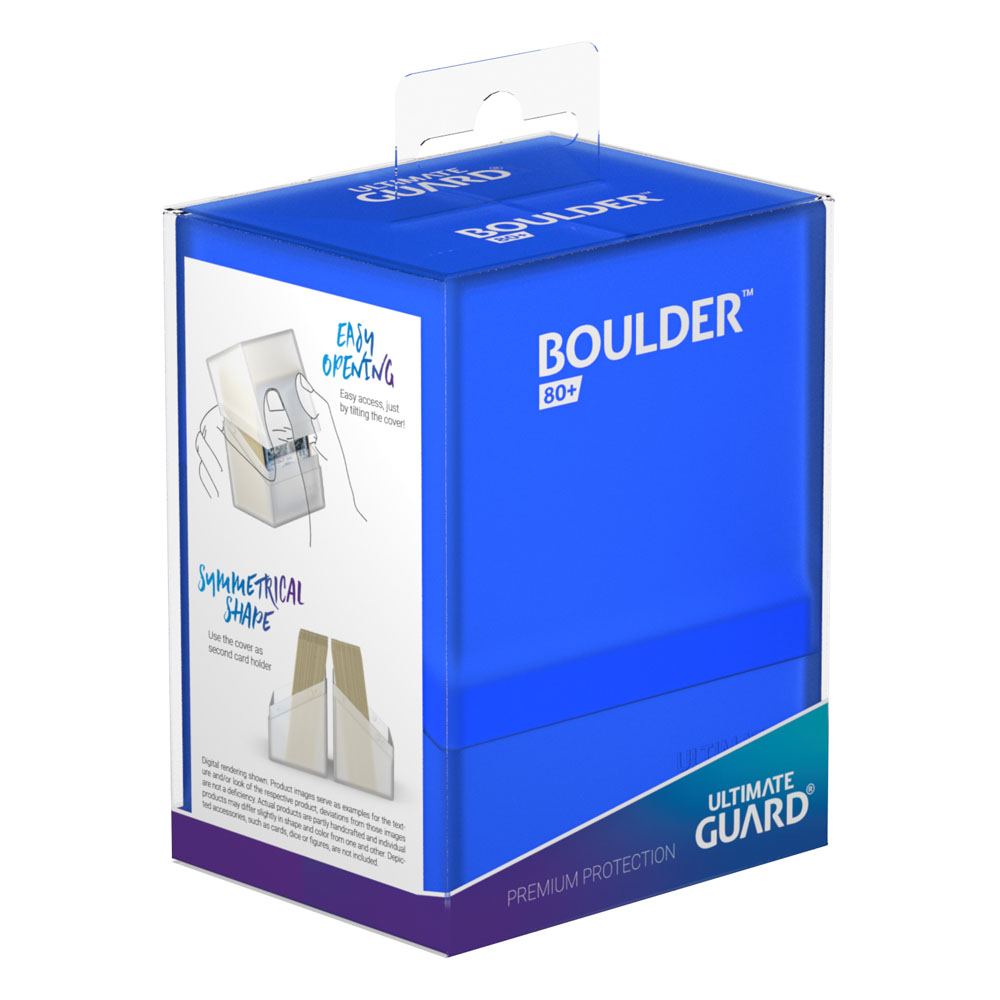 Ultimate Guard Boulder Deck Case 80+ Standardgröße Saphir