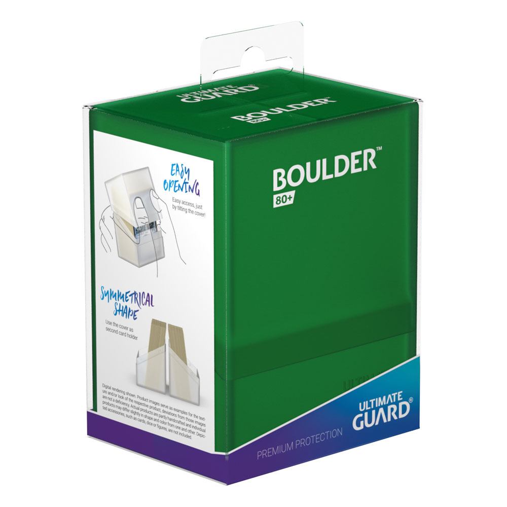 Ultimate Guard Boulder Deck Case 80+ Standardgröße Smaragd