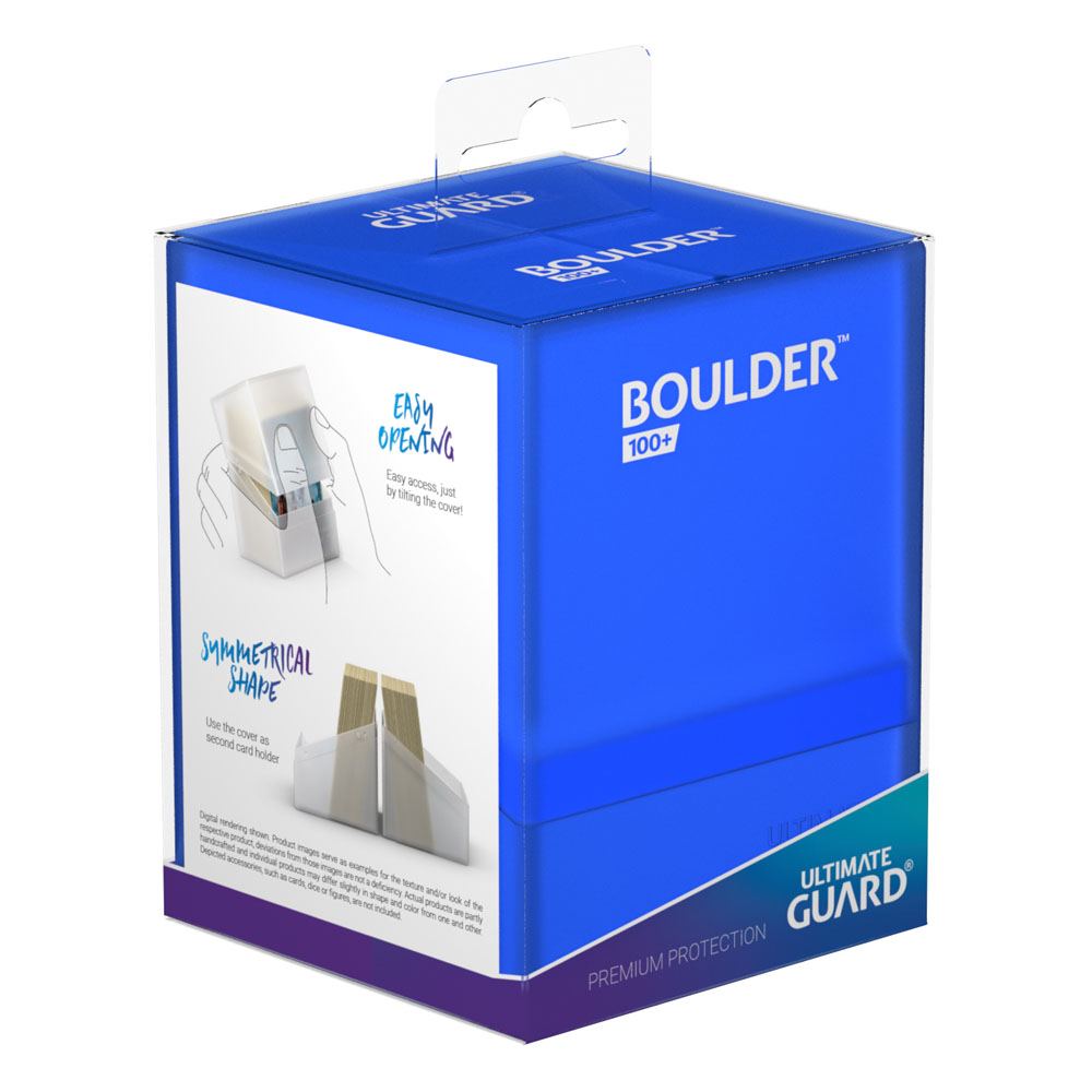 Ultimate Guard Boulder Deck Case 100+ Standardgröße Saphir