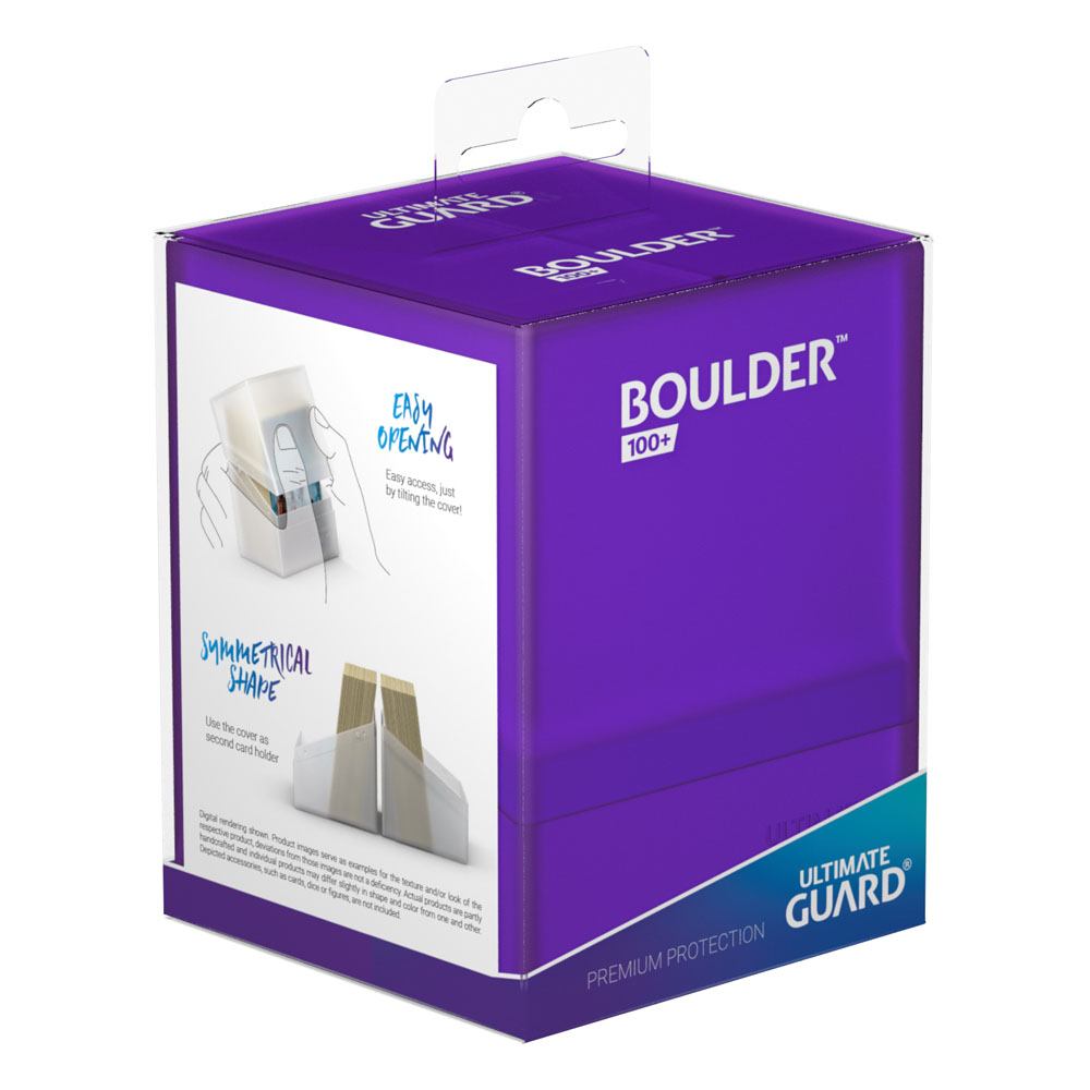 Ultimate Guard Boulder Deck Case 100+ Standardgröße Amethyst