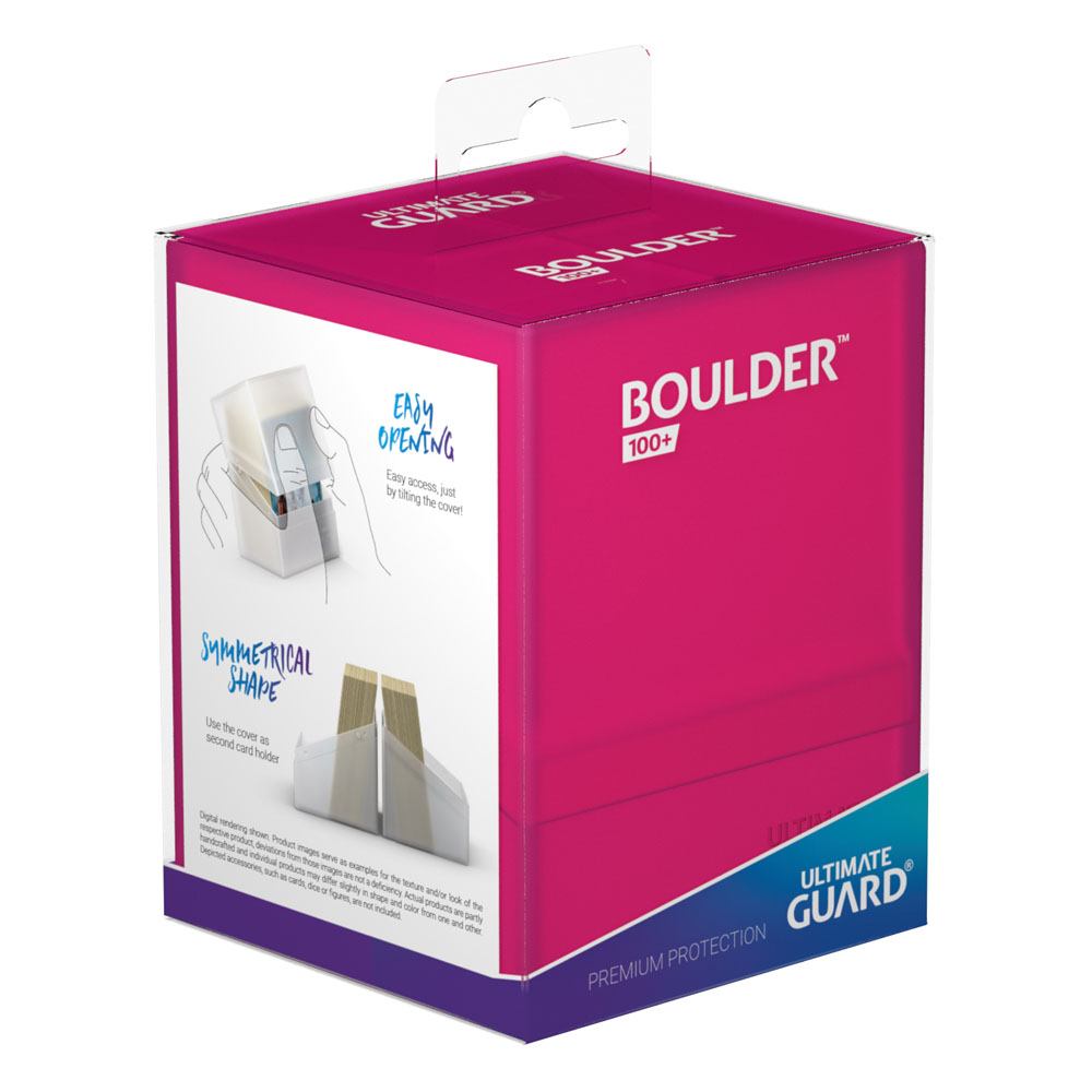 Ultimate Guard Boulder Deck Case 100+ Standardgröße Rhodonit