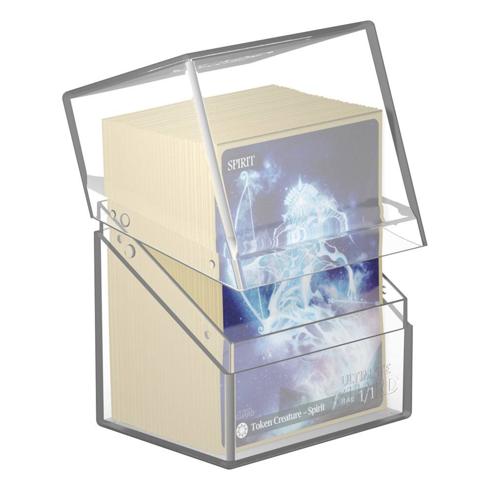 Ultimate Guard Boulder Deck Case 80+ Standardgröße, transparent