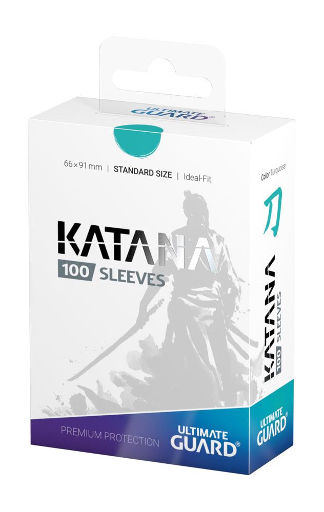 Ultimate Guard Katana-Ärmel, Standardgröße, Türkis (100)