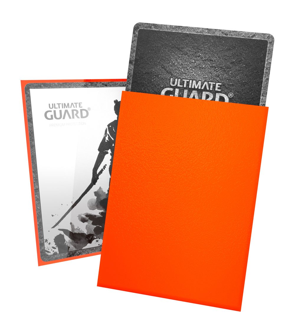 Ultimate Guard Katana-Ärmel, Standardgröße, Orange (100)