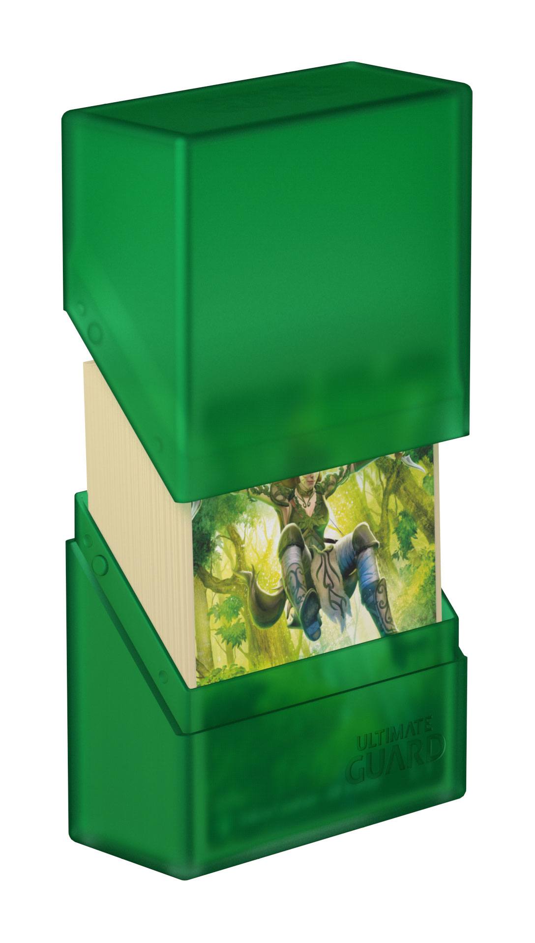 Ultimate Guard Boulder Deck Case 40+ Standardgröße Smaragd