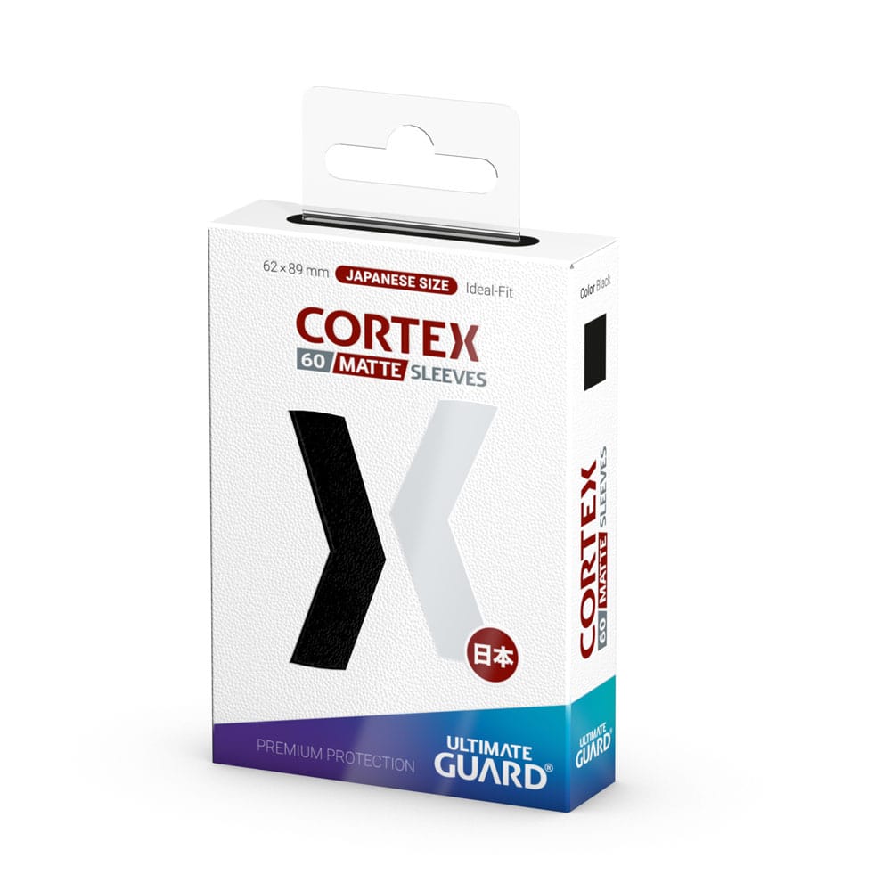 Ultimate Guard Cortex-Ärmel, japanische Größe, mattschwarz (60)