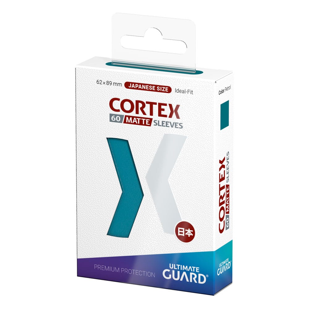 Ultimate Guard Cortex-Ärmel, japanische Größe, Mattpetrol (60)