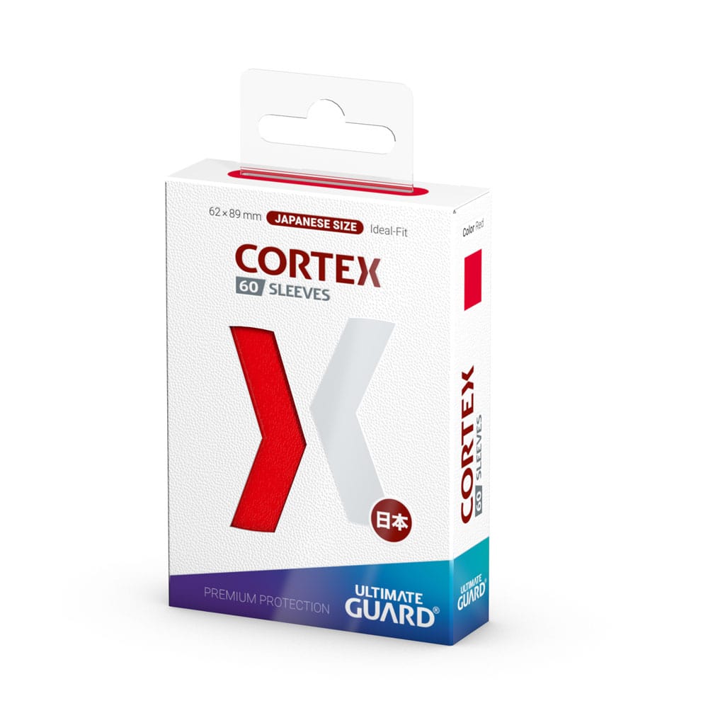 Ultimate Guard Cortex-Ärmel, japanische Größe, Rot (60)