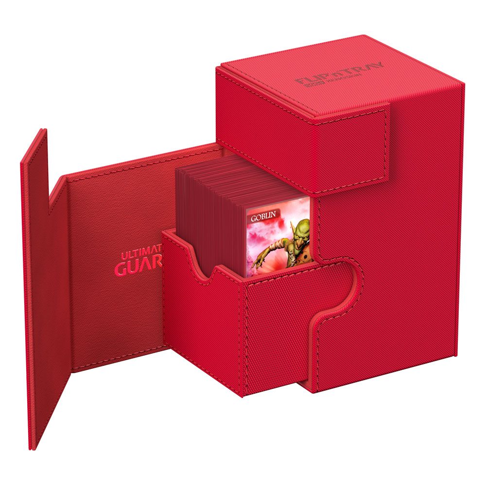 Ultimate Guard Flip`n`Tray 100+ XenoSkin Monocolor Rot
