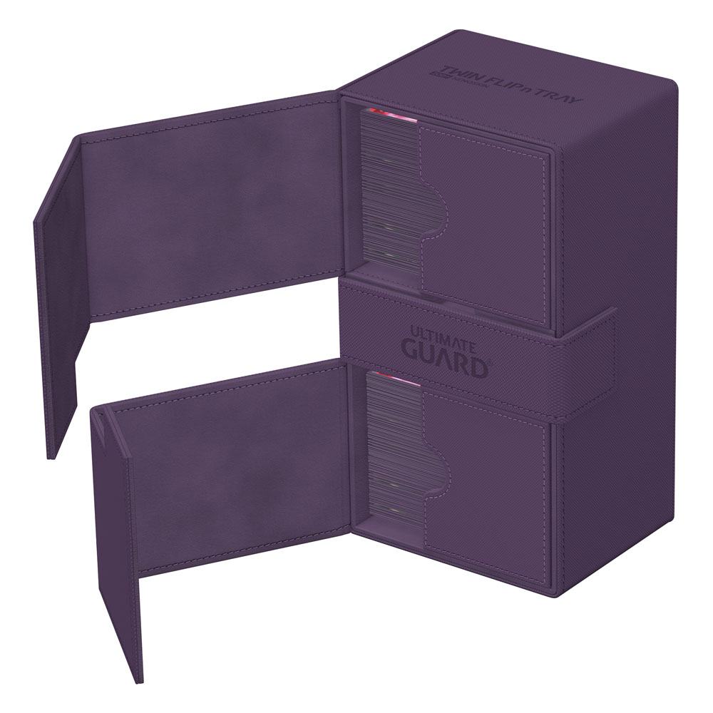 Ultimate Guard Twin Flip`n`Tray 200+ XenoSkin Monocolor Lila