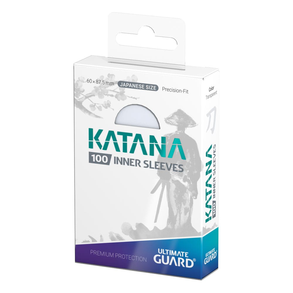 Ultimate Guard Katana Innenhüllen, japanische Größe, transparent (100)