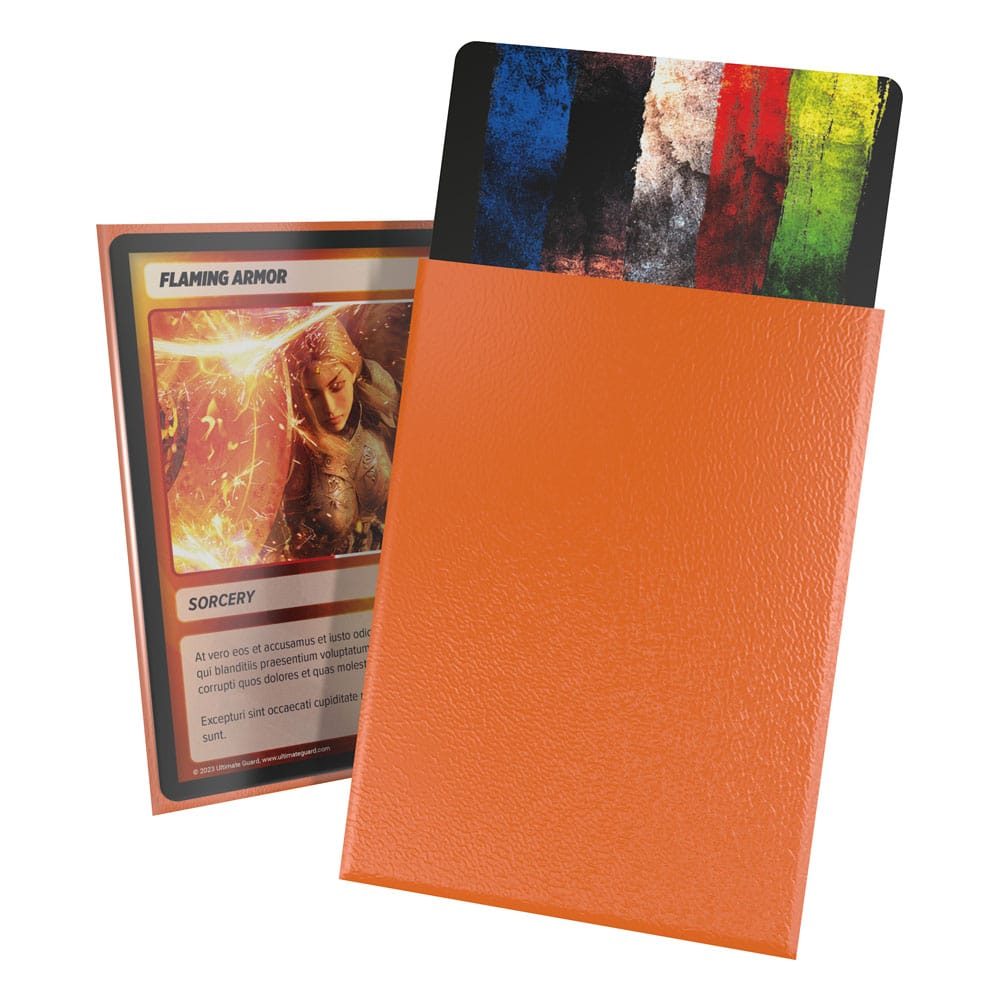 Ultimate Guard Cortex-Ärmel, Standardgröße, mattorange (100)