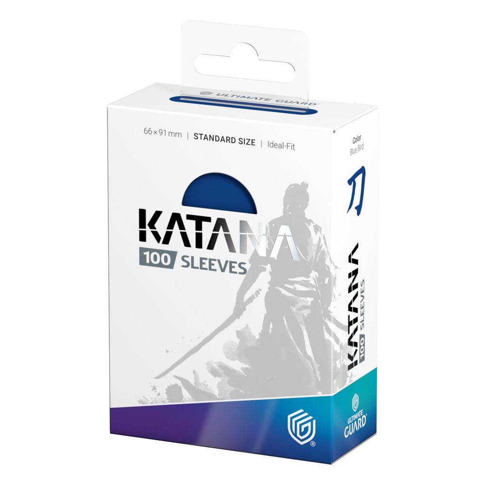 Ultimate Guard Katana-Ärmel, Standardgröße, Blue Bird (100)
