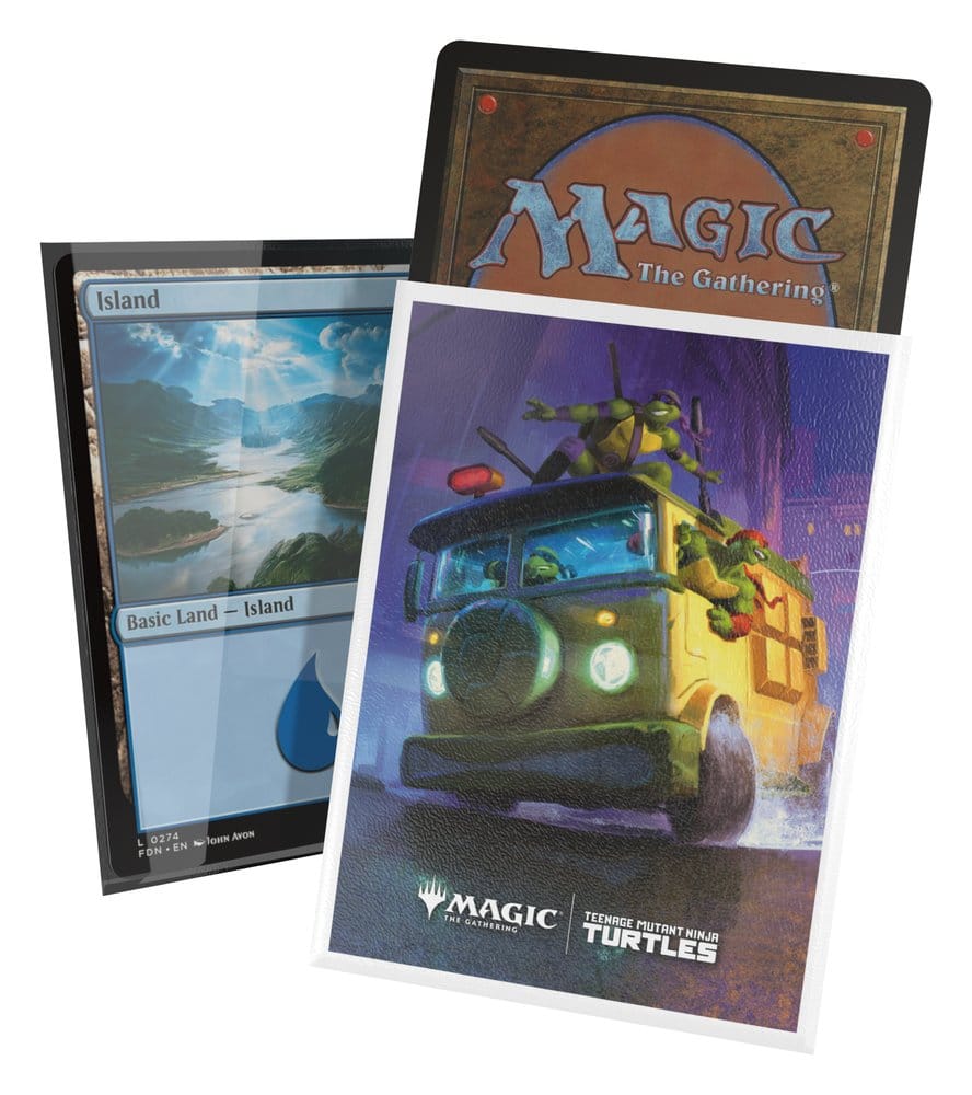 Ultimate Guard Art Sleeves Magic: The Gathering | Teenage Mutant Ninja Turtles - Turtle Van