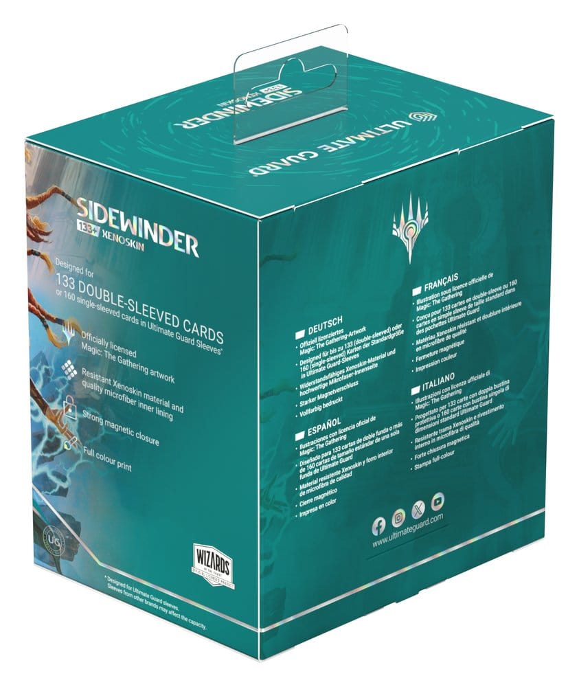 Ultimate Guard Sidewinder 133+ Xenoskin Magic: The Gathering "Reality Fracture" - Blue Rare 1