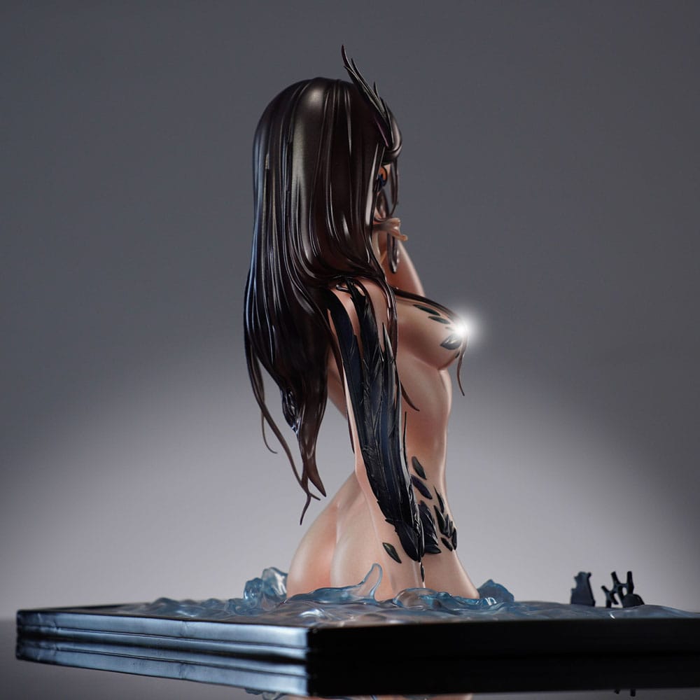 Original Illustration PVC Statue IRFA Illustration Kormoran 25 cm