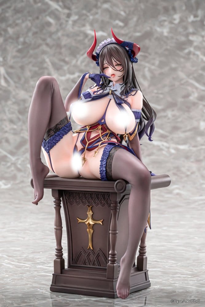 Original Character PVC Figure 1/6 Seishori Sister "Petronille" Succubus Outfit Ver. illustration by Ogre Deluxe Edition 25 cm