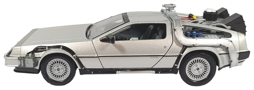 Zurück in die Zukunft II Druckgussmodell 1/24 ´81 DeLorean LK Coupe Schwungrad