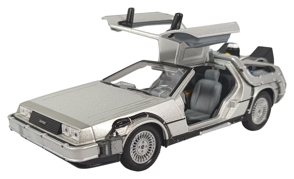 Zurück in die Zukunft II Druckgussmodell 1/24 ´81 DeLorean LK Coupe Schwungrad