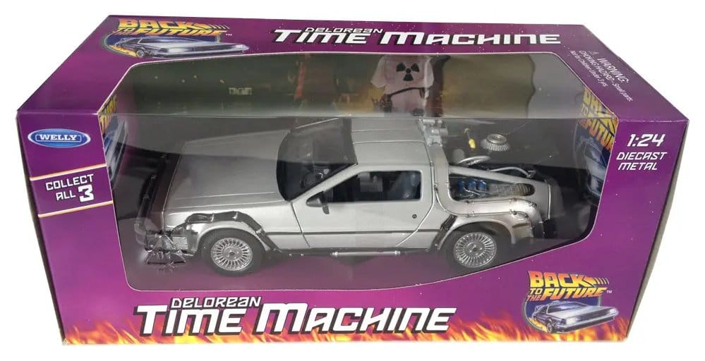 Zurück in die Zukunft Druckgussmodell 1/24 ´81 DeLorean LK Coupé