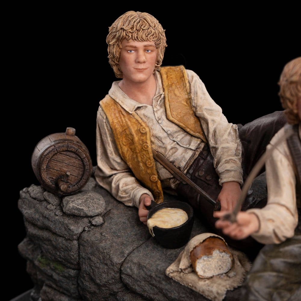 The Lord of the Rings Mini Statue Merry and Pippin 12 cm