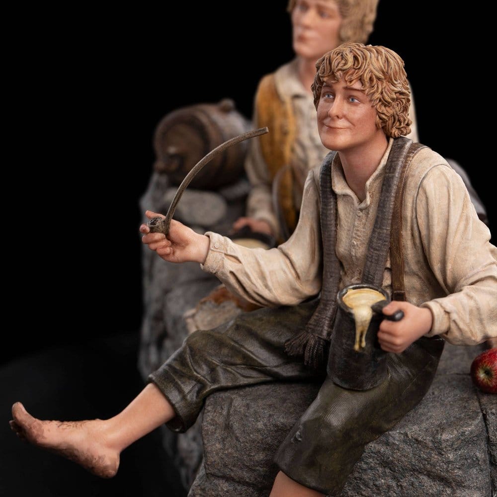 The Lord of the Rings Mini Statue Merry and Pippin 12 cm