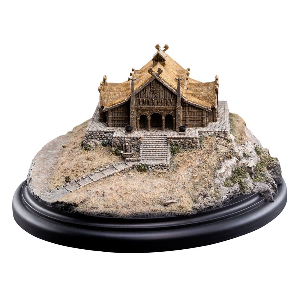 Lord of the Rings Statue The Golden Hall of Edoras 9 cm