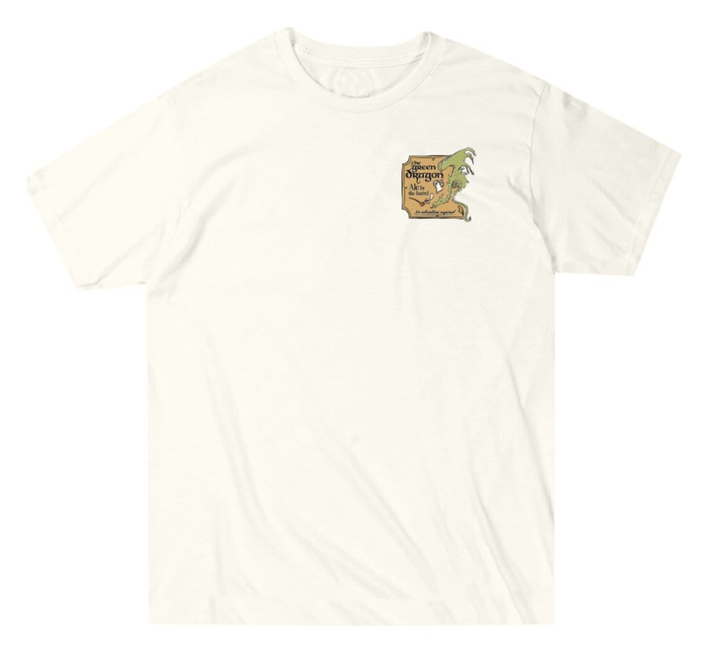 The Lord of the Rings T-Shirt Green Dragon Inn / Cream XL