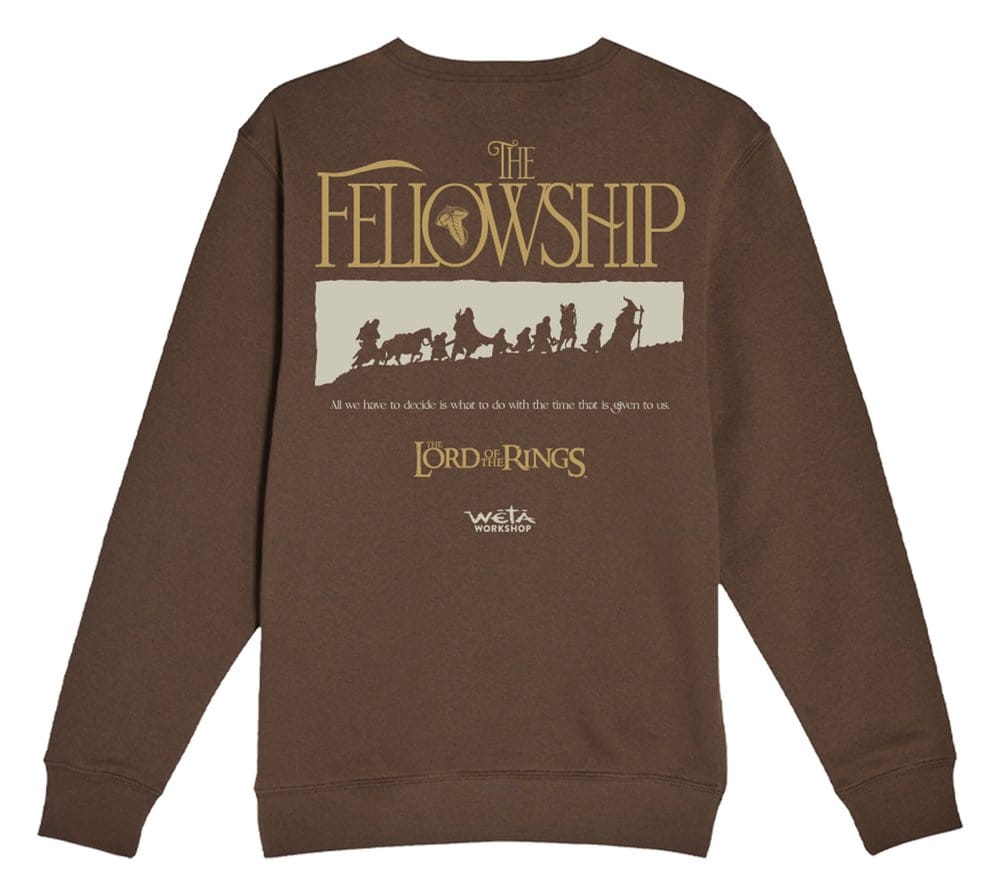 The Lord of the Rings Sweatshirt The Fellowship / Chestnut L