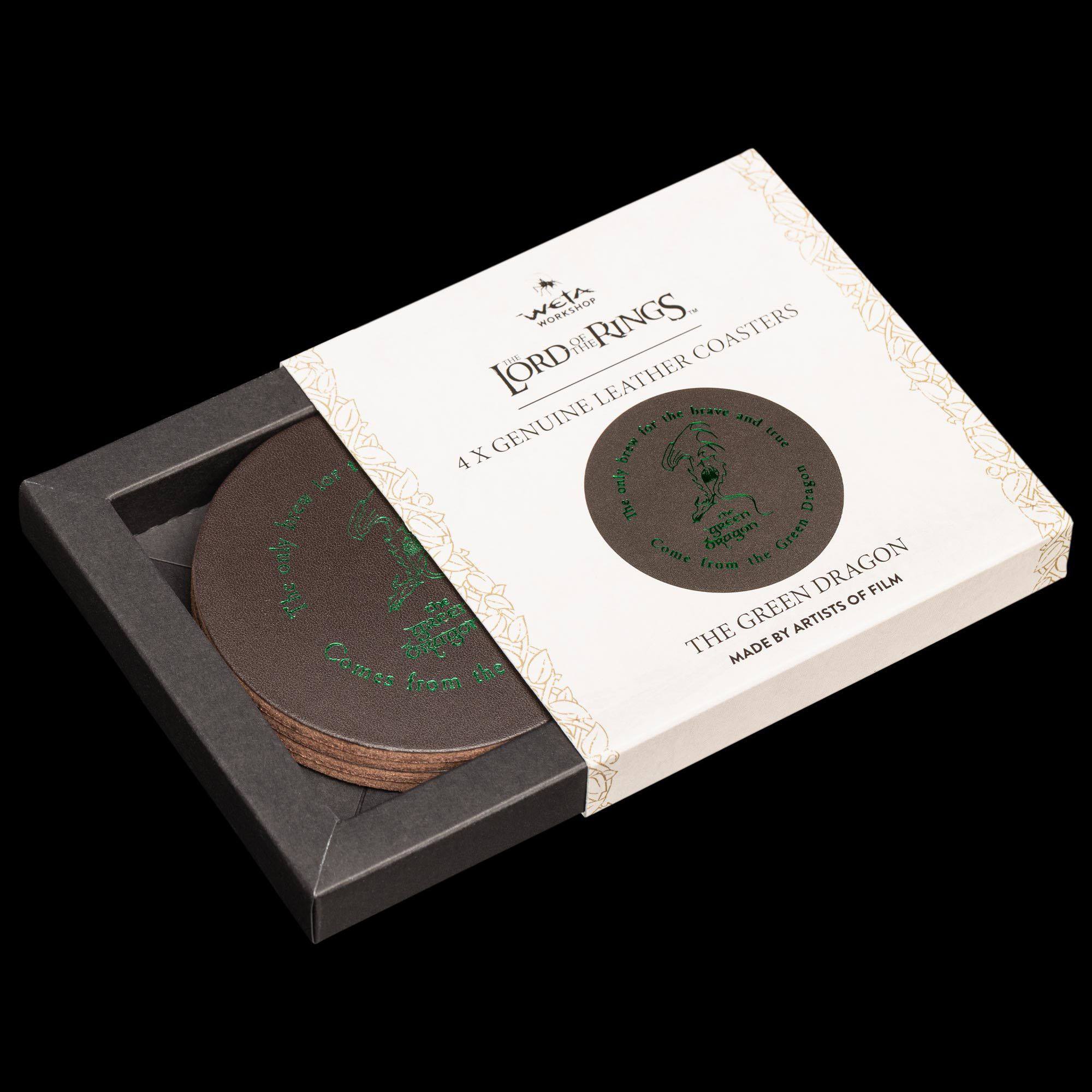 Lord of the Rings Coaster 4-Pack The Green Dragon