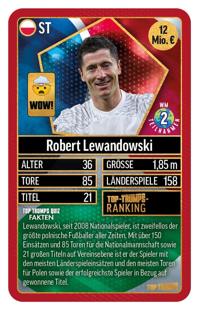 World Football Stars Card Game 200 Pack 1 *German Version*
